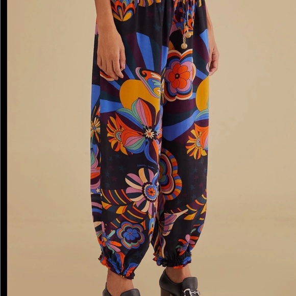 Farm Rio 70s Pants - Picture 2 of 4